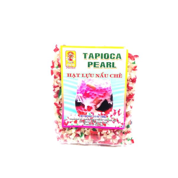 Hat Luu Nau Che (Tapioca Pearl) - 3.5oz [Pack of 3]