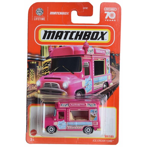 Matchbox Ice Cream King, Pink 59/100