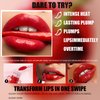 Easilydays Moisturizing Glossy Lip Gloss, Spicy Long-Lasting Plumping Lip Oil Gloss, Color Lip Glaze Lipstick, Natural Lip Plumper Gloss Make Lips Fuller & Moisturizing, Lip Volume Hydrating (B, 07)