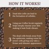 Brazilian Belle Exfoliating Coffee Scrub - Anti Cellulite Firming Body Scrub Infused with Natural Dead Sea Salt & Arabica Coffee (8.1 oz)