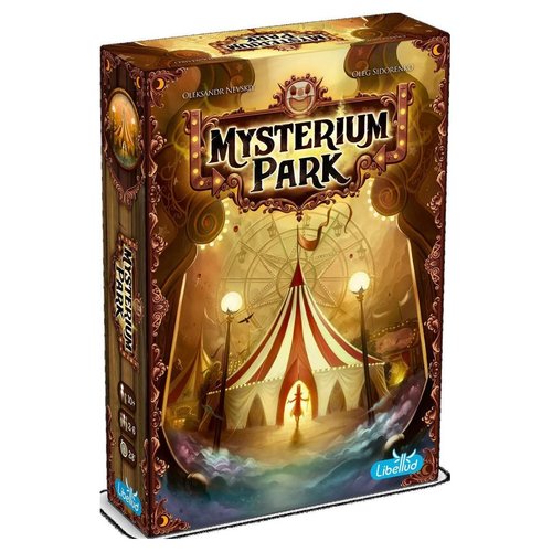 Mysterium Park Board Game - Enigmatic Cooperative Mystery Game with Ghostly Intrigue, Fun for Family Game Night, Ages 10+, 2-7 Players, 30 Minute Playtime, Made by Libellud