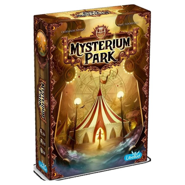 Mysterium Park Board Game - Enigmatic Cooperative Mystery Game with Ghostly Intrigue, Fun for Family Game Night, Ages 10+, 2-7 Players, 30 Minute Playtime, Made by Libellud