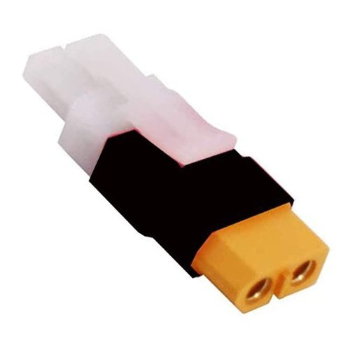 2Pairs XT60 Connector to Big Tamiya Style Plug Male Female Adapter with 14AWG 5CM Silicone Wire for RC FPV Drone Car Truck Battery Charger ESC