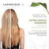 Lazartigue Extra Gentle Hair Shampoo | Hair Shampoo Sutiable for Frequent Use. Gentle on Scalp | For All Hairtypes | Pevents Irritations & Dandruff and Leaves Hair Stronger and shiny | Vegan, Sulfate and Silicone Free, 1.7 fl.oz.