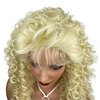 Aimole Long Curly Wigs Synthetic Heat Resistant Hair Cosplay Women Wig (613 Blonde)