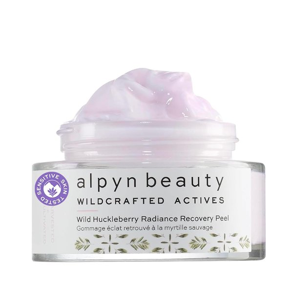 Alpyn Wild Huckleberry Recovery Peel | Reduce Redness, Actively Exfoliate Skin, Moisturizer & Soothes | 1.7 oz / 50 ml