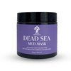 AZ Biotech Dead Sea Mud Mask for Face and Body - 100% Natural Active Charcoal Mud Mask for Men and Women - 8.8oz