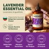 Kukka Lavender Essential Oil for Diffuser & Skin - Huge 4 Fl Oz - 100% Pure Natural Lavender Oil to Relax & Unwind - Experience Calming Relaxation for Hair, Body, Aromatherapy & DIY Soap Making Scent