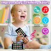 HIETIRA Baby Cell Phone Toy: Baby Phone Toy Fake Phones for Kids 6 to 12 Months Toddler Play Phone for Toddlers 1-3 - Kids Smart Phone Toys with Music & Learning Toy for 3 4 5 6 Year Old