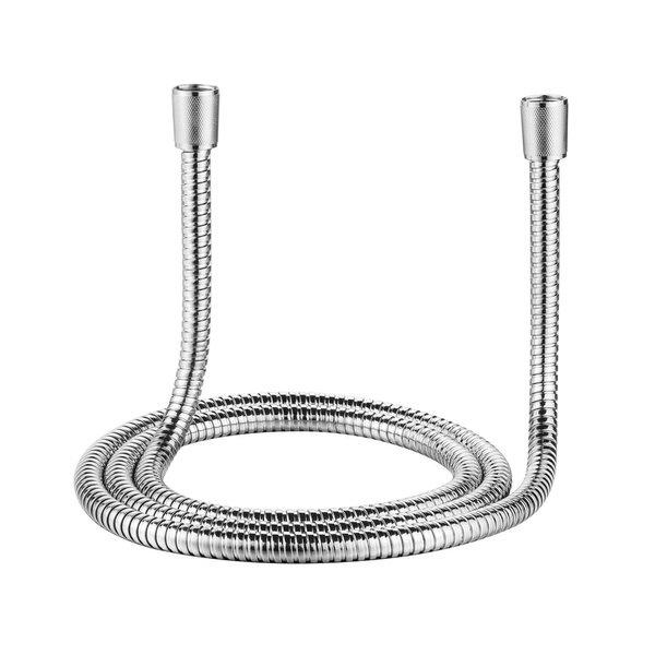 Singing Rain 59 inches Kink-Free Chromed Flexible Stainless Steel Shower Hose - Replacement for Handheld Showerhead Hose