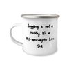 Juggling Gifts For Friends, Juggling is not a Hobby. It's a Post-apocalyptic Life Skill, Reusable Juggling 12oz Camper Mug, From