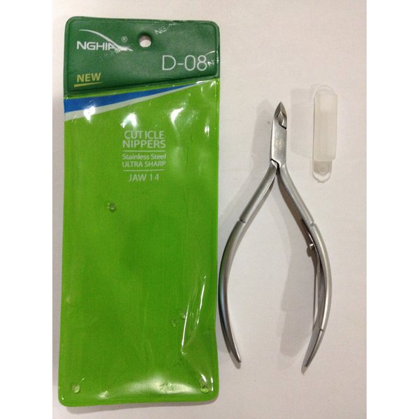 Nghia Stainless Steel Cuticle Nipper C-08 (Previously D-08) Jaw 14