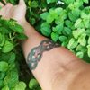 Celtic Chain Armband - Celtic Armband Temporary Tattoo/Viking Armband Tattoo