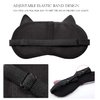 HXINFU Funny Black Cat 3D Eye Masks for Sleeping Blinders Kids Travel Rest Mask