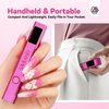 SAVILAND Handheld U V Nail Light for Nails: 12W Nail Lamp Fast Curing 2024 LCD Display Screen LED Light for Gel Nail Portable Mini U V Light Nail Dryer For Gel Polish Flash Cure Lamp Home DIY Self Use