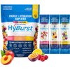 Hyburst Energy and Hydration Amplifier — 4-in-1 Electrolytes Powder Packets with Vitamins, Minerals & L-Theanine — Zero Caffeine Energy Drink — Hangover Relief — 15 Hydration Packets Variety Pack