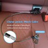 Miao Chuai Dog Seat Belt 3-in-1 Dog seat Belt Harness for car,Chew Proof Dog Leash for Car Use,Dog Seatbelt,Steel Rope Dog car seat Belts with Clip Hook Latch & Buckle