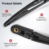 OTUAYAUTO Rear Windshield Wiper Arm Blade Set, Replacement for Dodge Magnum 2005-2008, Nitro2007-2009, Chrysler 300C 2005-2008, Replacment for OEM 5140654AA