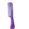 Plastic Comb - Smooth Styling and Detangling for All Hair Types (Purple)