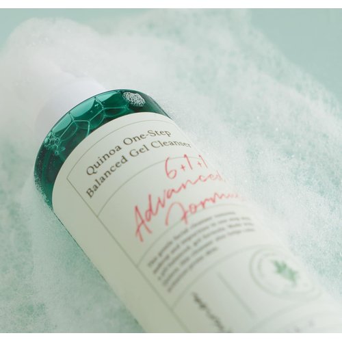 AXIS-Y Quinoa One Step Balanced Gel Cleanser 180ml / 6.08 fl. oz | Gentle Facial Cleanser | Sensitive Skin | pH Balancing Cleanser | Cleanser for sensitive skin