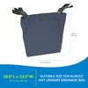 Posey 8215 Urine Drainage Bag Holder, Canvas, Blue