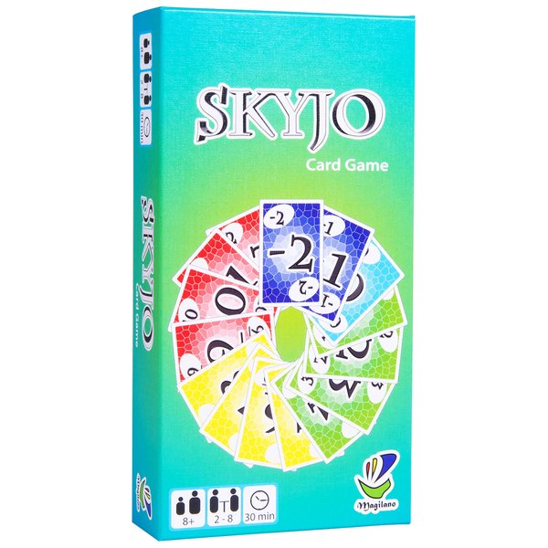 SKYJO by Magilano - The entertaining card game for kids and adults. The ideal game for fun, entertaining and exciting hours of play with friends and family.