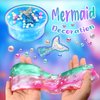 Mermaid Slime Kit for Girls, Mini Dreamy Slime Making Kit for Kids 6-12, Party Favors for Childrens