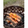 The Lumberjack Trading Post 1 lb Bag Fire Starter/Lighter - Kiln-Dried Cedar. Bonfires, Campfires, Woodburning Stoves, Fireplaces. Indoor/Outdoor Use. Organic, Easy and Fast Ignitor