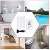 Secopad 36PCS Non Slip Bathtub Stickers, Shower Floor Non Slip Grip Stickers with Premium Scraper(White)