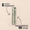 Stamford Exotic Vegan Incense Sticks Variery Pack - 120 Incense Sticks | Exclusive Vegan Range Collection | Best for Meditation,Yoga,Aroma Therapy, Relaxation|