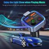 LENCENT FM Transmitter in-Car Adapter,Type-C PD 20W+ QC3.0 Fast USB Charger, Wireless Bluetooth 5.0 Radio Car Kit,Hands Free Calling, Mp3 Player Receiver Hi Fi Bass Support U Disk