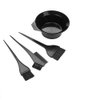 ZJchao 4PCS Pr, Hair Coloring Brush and Bowl Set Hair Color Mixing BowlsColoring & Highlighting Tools