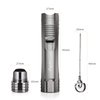 LAFULI Cigar Lighter, Cigar Punch, Cigar Draw Enhancer, Cigar Holder,All-in-one Refillable Butane Torch Lighter. Cigar Accessories(Gas Not Included)