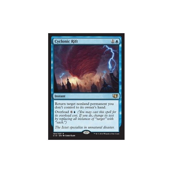 Magic The Gathering - Cyclonic Rift - Commander 2014