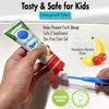 Growing Kids Oral Care Kit by Brilliant Oral Care- Set has Brilliant Child Toothbrush, Kids Toothbrush & 2oz Spry Strawberry-Banana Flavor Tooth Gel, Dental Care for 2 Years Old and Up, Pink