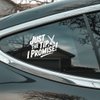 Just The Tip I Promise Car Decal - Stickers for Laptop - Durable Vinyl Car Decal - Easy to Apply and Remove - Outdoor and Indoor Use - Adds A Personal Touch to Your Ride