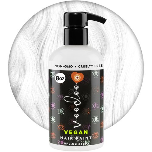 MOEHAIR Semi-Permanent Hair Color | Clear Hair Dye 8 Oz | No Ammonia, Sulfate or Paraben | Vegan & Cruelty-Free | Intermixable & Gentle Formula | Mix with Dark Colors | All Hair Types | Voodoo
