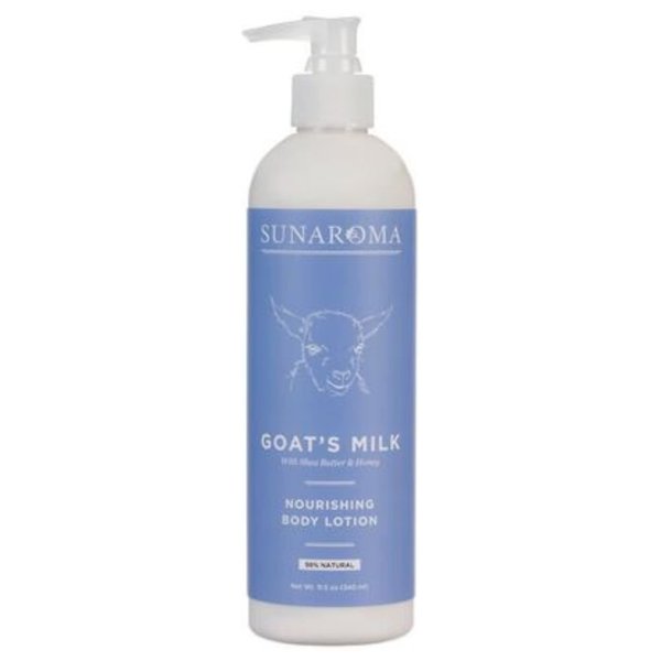 Just Essence Moisturizing Body Lotion - 12 oz (Natural Lotion -Goat's Milk)