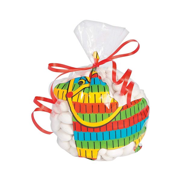 Party Supplies Pinata Cellophane Bags - 12 pc