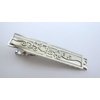 Generic 1.75 or 2.25 inch silver metal filigree alligator hair claw clip clamp fine hair (Size: 1.75)