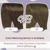 Full Shine 20 Inch Weft Hair Extensions Human Hair Sew In Remy Hair Extensions Real Human Hair Color Medium Brown Hair Extensions Sew In Weft Extensions Real Hair Extensionsfor Women 105G