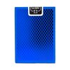 Bee MetalLuxe Playing Cards - Blue Foil Diamond Back, Standard Index