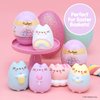 Hamee Pusheen The Cat [Surprise Blind Capsule] [Series 2] Cute Water Filled Squishy Toy [Birthday Gift Bags, Party Favors, Gift Basket Filler, Stress Relief Toys] - Surprise (Random - 3 PC.)