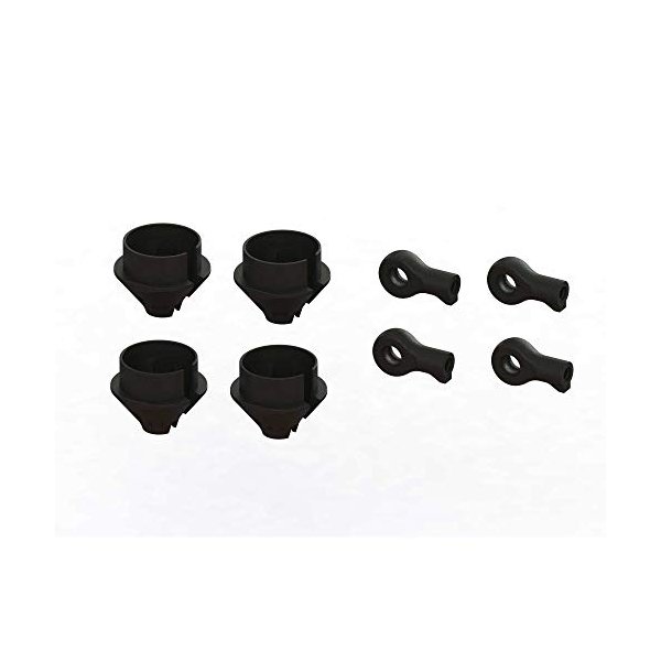 ARRMA HD Shock Rod End and Spring Cup Set (2 Pair), ARA330608