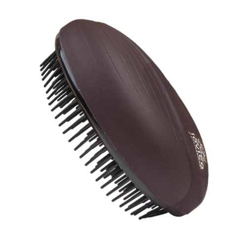 Jovica Coffee Detangler Hair Brush for Curly and All Hair Types, suitable for Wet and Dry Usage