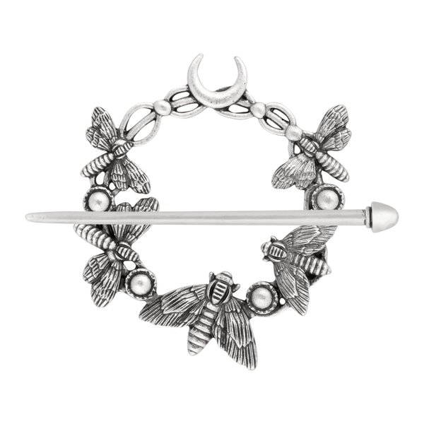 HAQUIL Moon Moth Hairpin Hair barrette Decorative Hair Accessory With Insects Hair Fork Hair Comb