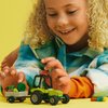 LEGO 60390 City Great Vehicles Park Tractor Farmhouse Toy, Building Kit with Toy Animals, Includes Minifigure, from 5 Years, Gift Idea