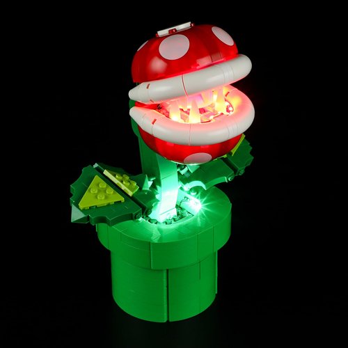 LIGHTAILING Light for Lego- 71426 Piranha-Plant - Led Lighting Kit Compatible with Lego Building Blocks Model - NOT Included The Model Set