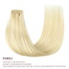 Clip in 20 Inch Hair Extensions Platinum Blonde 30g 5 Pcs Real Human Hair Extensions For women