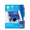 BAZIC 3-Ring Binder Dividers w/ 8-Insertable Color Tabs